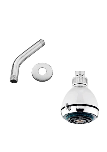 Psa Ankastre Duş Başlığı Ps1712 Siyah - Krom