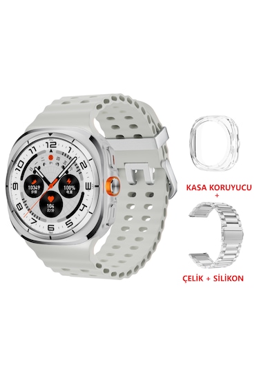 Kalobee SK 7 Ultra Amoled 47 MM 2 Kordonlu Akıllı Saat (İthalatçı Garantili)
