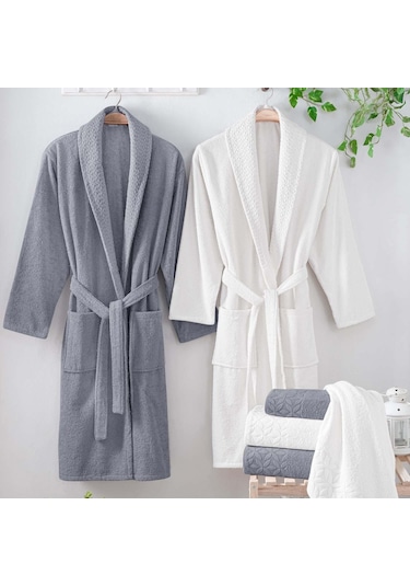 Schafer Pera Banyo Seti-6 Parça-Gri-Ekru Gri