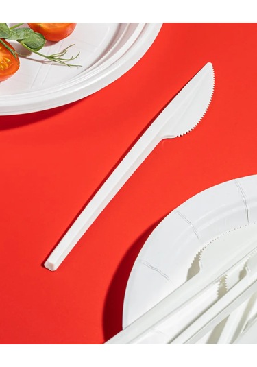 Komus Talaşlı, Bir Kullanımlık, Plastik Bıçaklar, Pakette 100 Adet. 174426940 100 adet