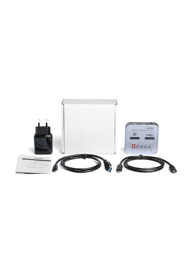 Dark M2 SSD Disk İstasyonu Klon ve SD Kart Destekli