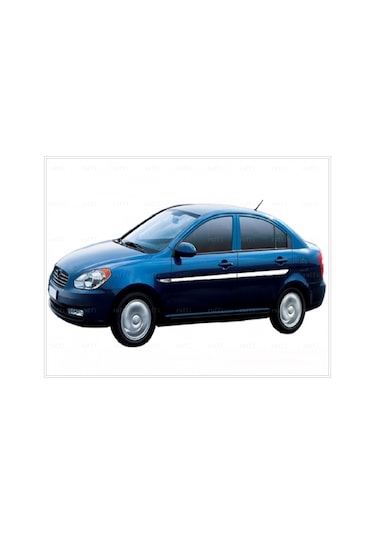 Hyundai Accent Era Krom Yan Kapı Çıtası 4 Kapı 2006 Üzeri P.çelik