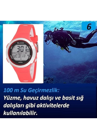 Jaga M1219-4ggb Dijital Çocuk Kol Saati