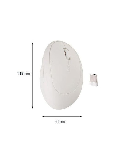 Valkyrie Y08 Dikey Kablosuz 2.4G 6 Tuşlu Vertical Mouse