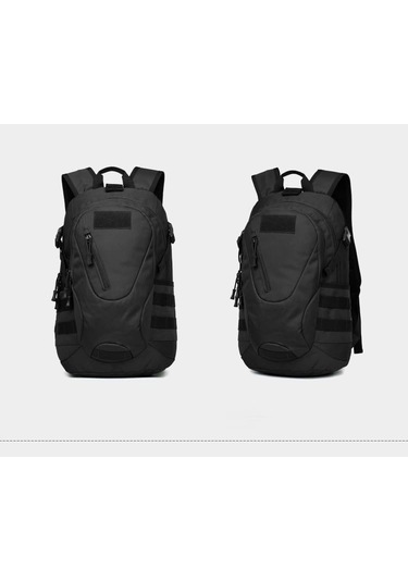 Taktik Sırt Çantası Büyük Kapasite Ayarlanabilir Omuz Kayışları İle Basit Nefes Alabilen Örgü Paketi Yürüyüş 3 Gün Saldırı Çantası Siyah - Siyah Taktik Sırt Çantası Büyük Kapasite Ayarlanabilir Omuz Kayışları İle Basit Nefes Alabilen Örgü Paketi Yürüyüş 3 Gün Saldırı Çantası Siyah - Siyah
