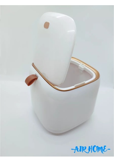 Aır Home Kapaklı Masaüstü Çöp Kutusu 178033945 Beyaz