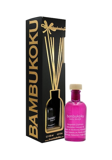 Bambukoku Çubuk Oda Kokusu 135 Ml - Saklı Bahçe Ferahlık