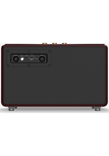 Linktech M408 Premium Mikrofonlu 100w Retro Bluetooth Radyo Hoparlör