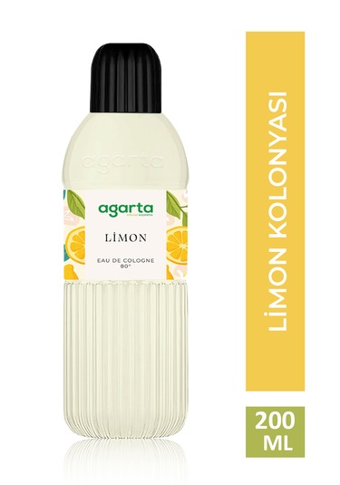 Agarta 80 Derece Limon Kolonyası Pet Şişe 200 ML