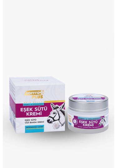 Softto Plus Onarıcı ve Güçlendirici Eşek Sütü Kremi 50 ML