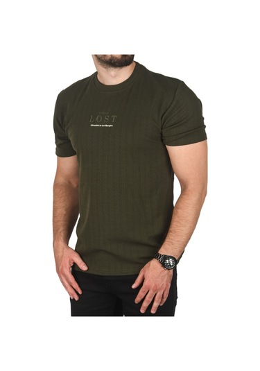 Deepsea Erkek Haki Nefes Alan Pamuklu Tişört Bisiklet Yaka Dar Kesim Yumuşak Dokulu Tişört 2504352 Haki Deepsea Erkek Haki Nefes Alan Pamuklu Tişört Bisiklet Yaka Dar Kesim Yumuşak Dokulu Tişört 2504352 Haki