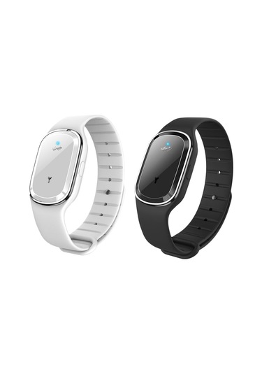 Dolıty Ultrasonik Anti Böcek Kovucu Bileklik Bantları Beyaz Beyaz