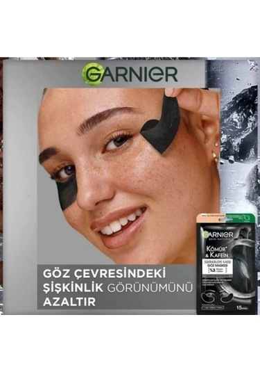 Garnier Göz Şişkinliklerine Karşı Kömür Ve Kafein Göz Maskesi X PKT.GARNIER.014