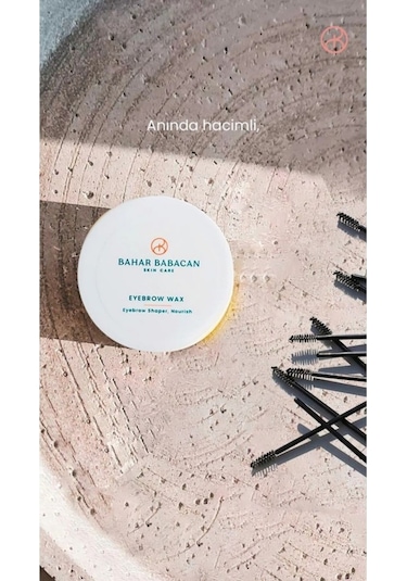 Bahar Babacan Kalıntı Bırakmayan Özel Dokulu Hacim Veren Kaş Sabitleyici ve Şekillendirici Wax 50 ML