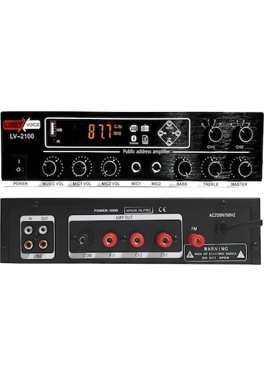 Lastvoice Tavan Hoparlör ve Anfi Ses Sistemi Soft Paket-2.