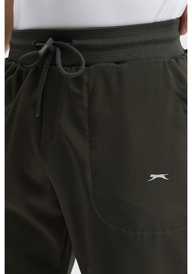Slazenger Manus Erkek Cepli Haki Eşofman Altı Haki