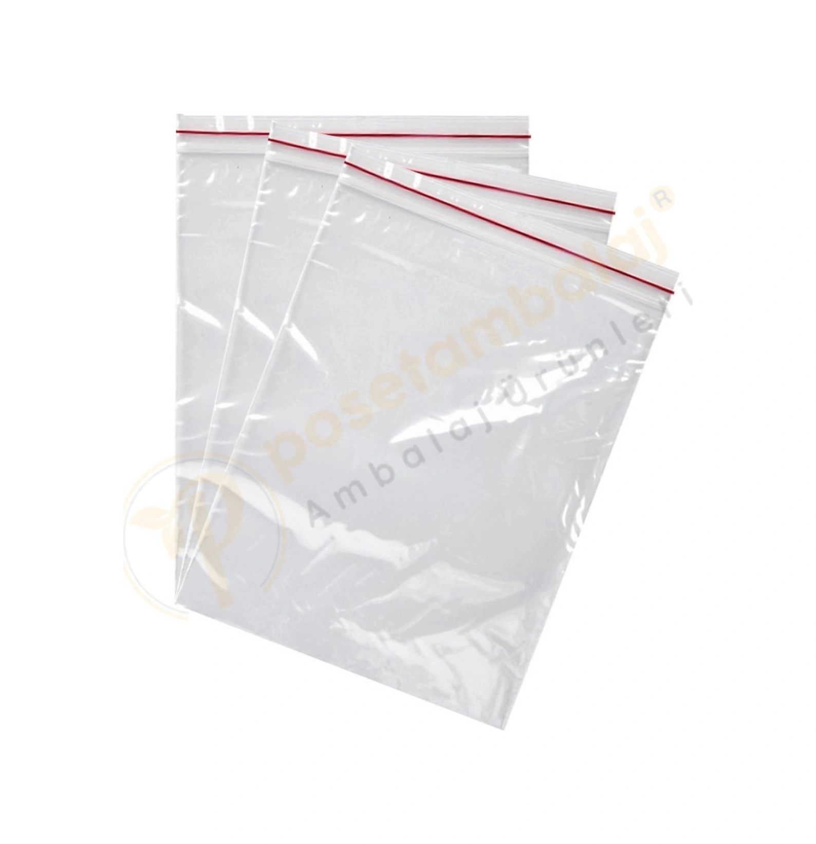 16x20 Cm. Kilitli Torba 100 Adet