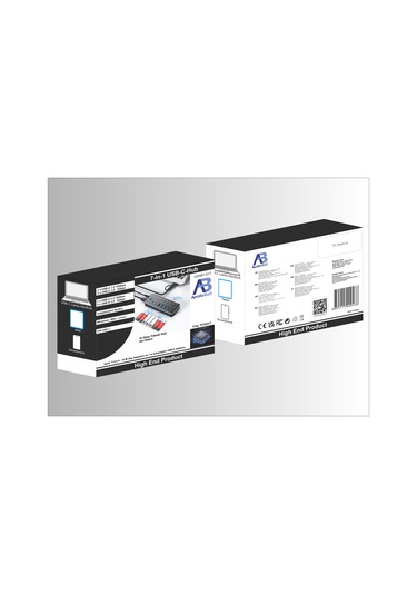 Uhh01-017 Apollobell 7-in- 1 Usb -c-hub