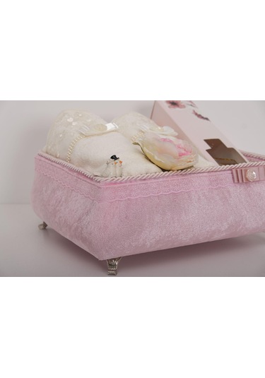 Finezza GrandMaxi Kadife Havlu,Oda kokusu,Aksesuar,Sandık Set 6 P Krem