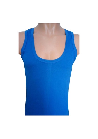 6 Lı Paket Seher Yıldızı Erkek Renkli Penye Atlet