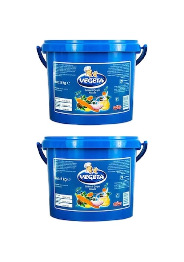 Vegeta Klasik Çeşni 2 x 5 KG