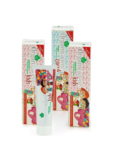 Organicadent Kids Doğal Çocuk Diş Macunu 70 G x 3