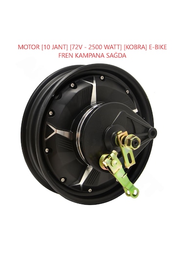 Elektrikli Bisiklet E Bike Arka Jant Motor 72v 2500 Watt 10.jant