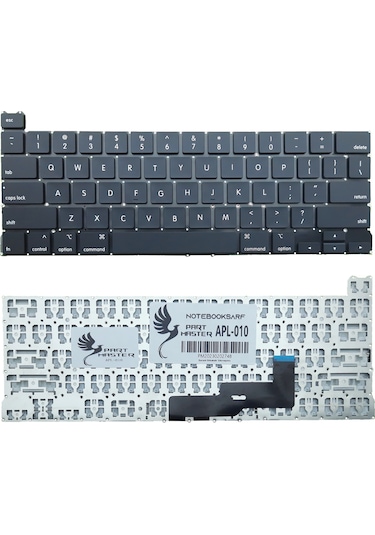 Apple Uyumlu MacBook Pro M1 13" Myda2ll/a Klavye -küçük Enter Us-