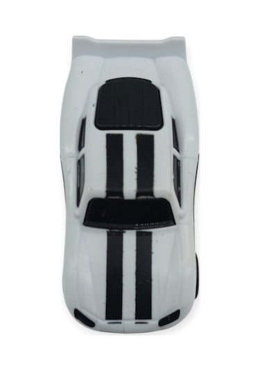 Çek Bırak Nascar Arabası 10.5 Cm - Bp-035-beyaz
