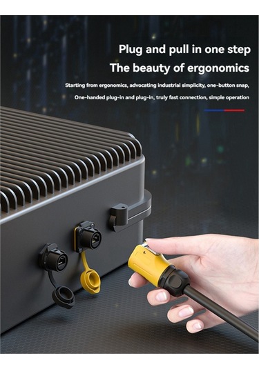 Lp-20 Rj45 Konnektör Seti Ip68 Su Geçirmez Siyah