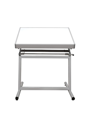 70x100 Cm Profesyonel Çizim Masası Ayaklı Ledli-pan913 Gri