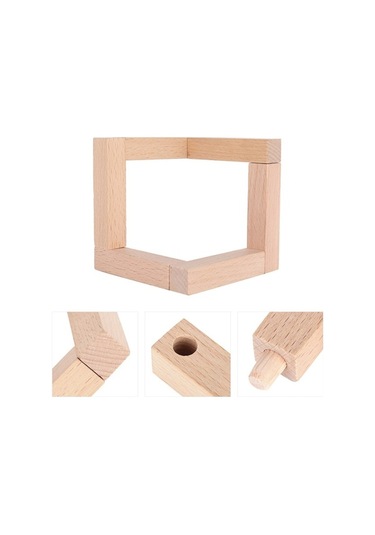 Fortunelane Sandalwood Ay Düşüm Ayna Sığası - Büyük Boy, Dayanıklı & Sağlam Ahşap Altı, 13cm Dikeyden Büyüğe Uygun, Çevre Dostu &