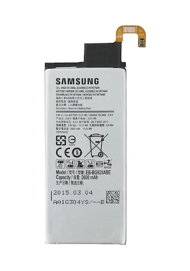 Samsung Uyumlu Galaxy S6 Edge Batarya Pil Eb-Bg925Abe
