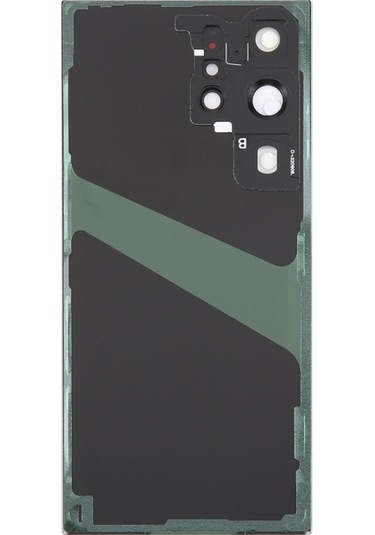 Cbtx Samsung Galaxy Uyumlu S23 İçin Ultra Sm-s918 Cam Pil Kamera Lens Kapağı Siyah