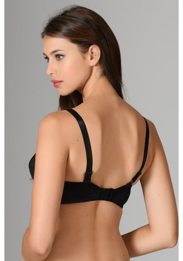 Nbb Kadın Siyah Desteksiz Toparlayıcı Sütyen