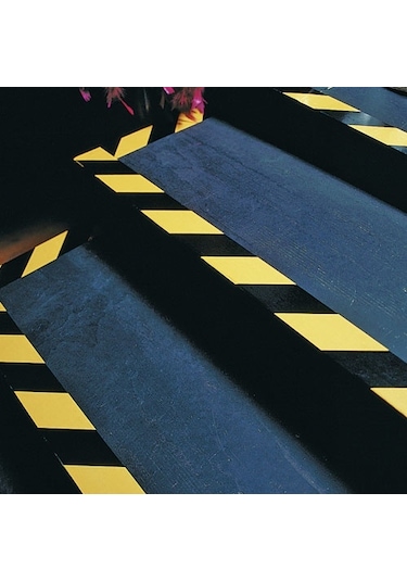 Tesa 60760 Yer İşaretleme ve Çizgili İkaz Bandı Sarı Siyah 33M X