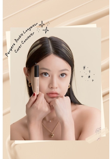 Peripera Double Longwear Cover Concealer 02 Natural Beige