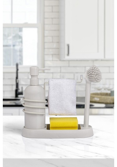 Okyanus Home Uno Lavabo Organizer - Bej