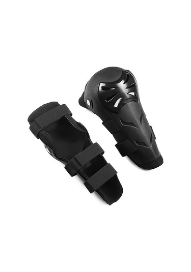 Flybuy 1 Takım Motosiklet Diz Pedleri Yarış Diz Koruyucuları Motor Yarışı Diz Güvenlikleri Diz Kapağı Koruması Destekleri Siyah Siyah