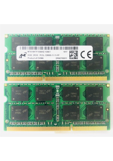 Springsun Bellek Modülü Ddr3l 1600 8gb 1600 1.35v Dizüstü Bilgisayar Düşük Voltaj Uyumlu Ddr3