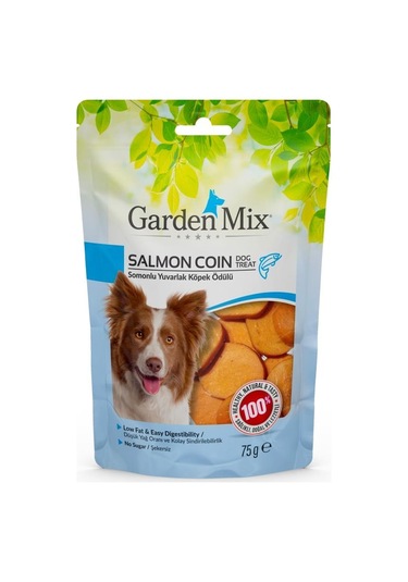 Garden Mix Somonlu Yuvarlak Köpek Ödülü 75 G