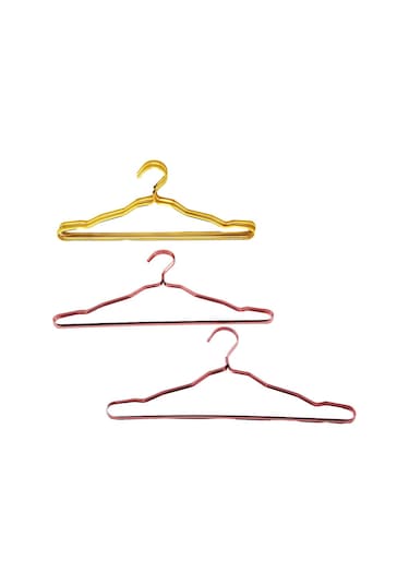 2pcs Gold - Bronz Komple Metal Askı 5361 Çok Renkli