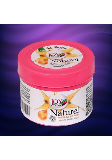 Joy Wax Naturel Only For You Konserve Sir Ağda 80 ML