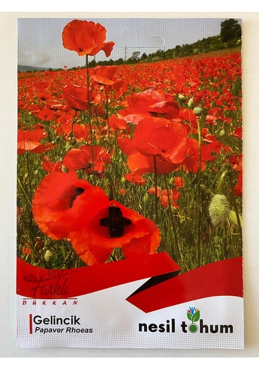 Gelincik Çiçeği Çiçek Tohumu 50 Adet