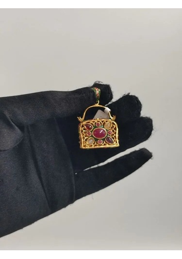 Allahverdi Türkmen Mine İşlemli Kolye Ucu 236