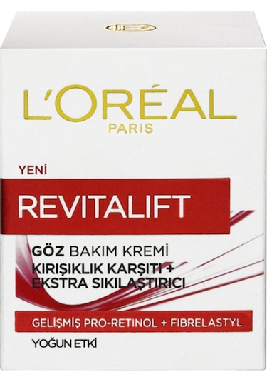 L'Oreal Paris Revitalift Kırışık Karşıtı Göz Kremi 15 ML