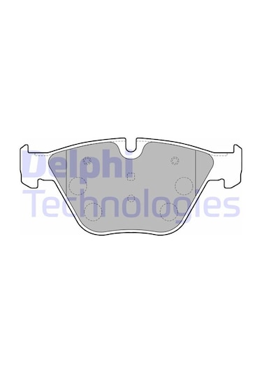 Delphı Lp1794 Fren Balatası On Bmw E90 E91 E92 E93 E84 E89 34116794917