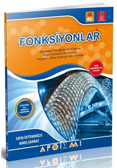Apotemi Yayınları Fonksiyonlar Konu Anlatımlı Soru Bankası