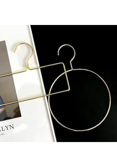 Suntek Kravat Susturucular Eşarp Pantolon Askısı Dolap Zarif Altın