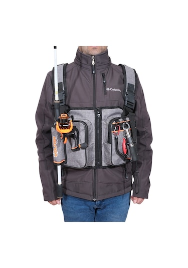 Wolfish Spin Lrf Yelek Çanta Gri